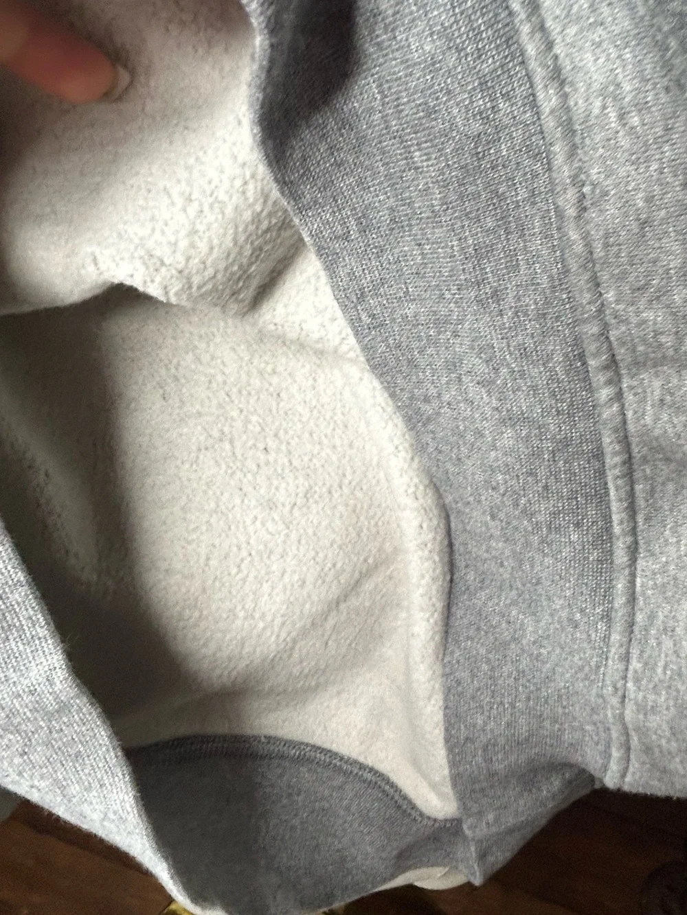 Jordan Grey Crewneck with Multicolor Embroidered Logo